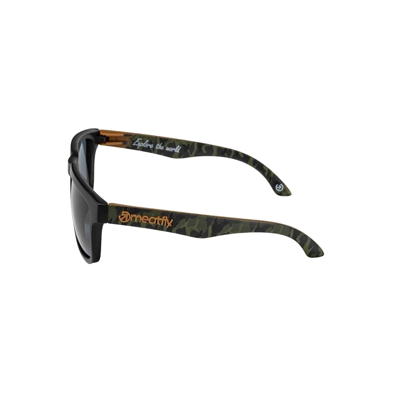 Lunettes de soleil motif camouflage Meatfly Memphis