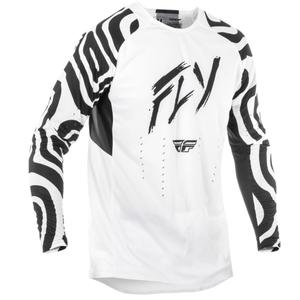 Maillot cross FLY Racing Evolution blanc-noir