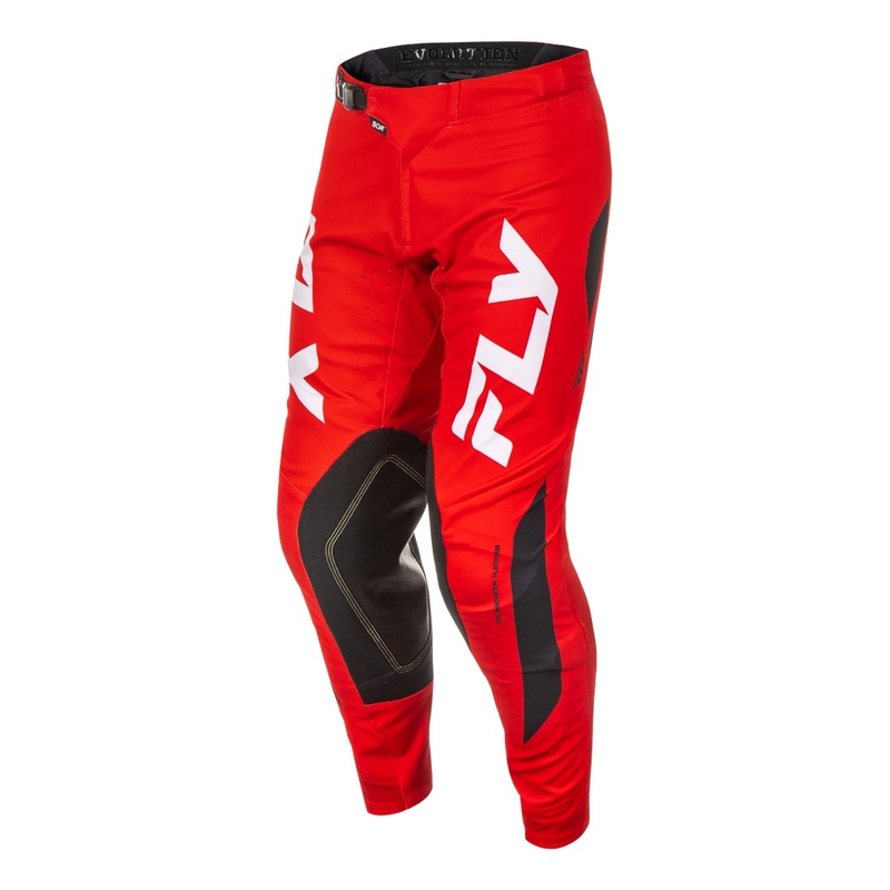 Pantalon cross FLY Racing Evolution rouge-blanc-noir