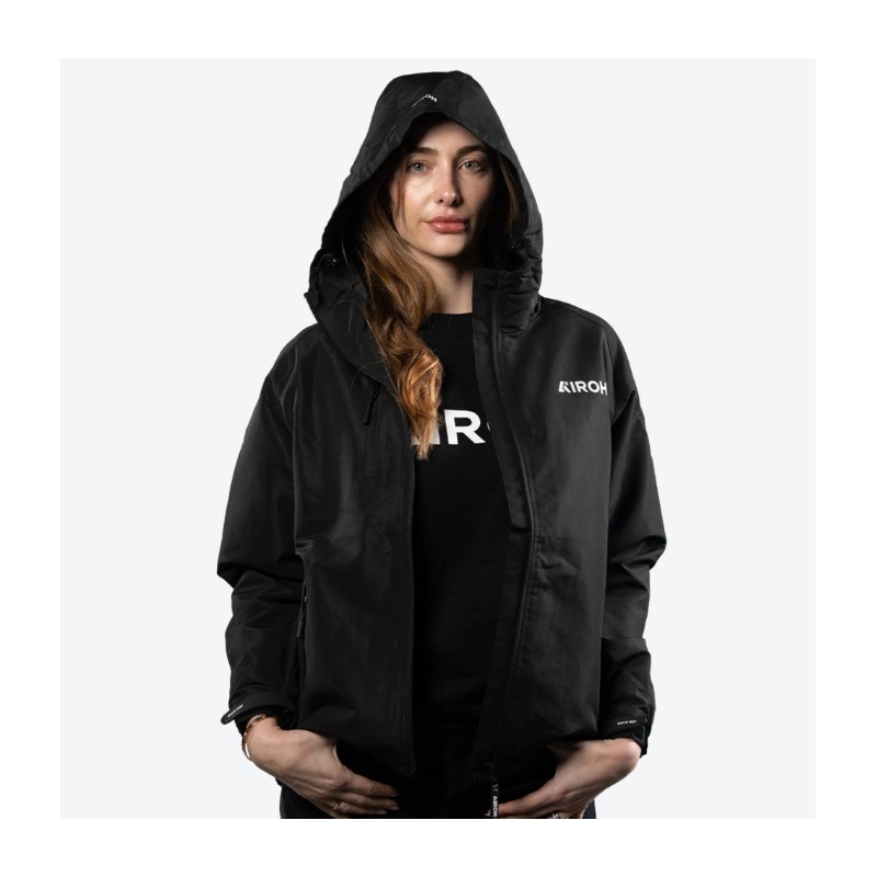 Veste imperméable Airoh noir