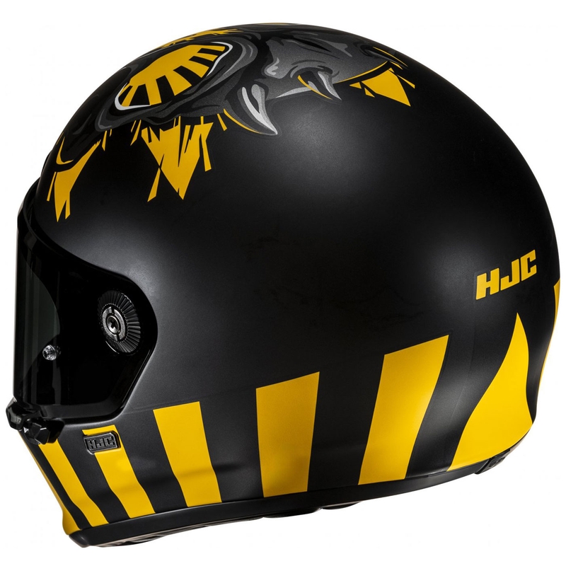Casque moto intégral HJC V10 Crania MC3SF noir-jaune