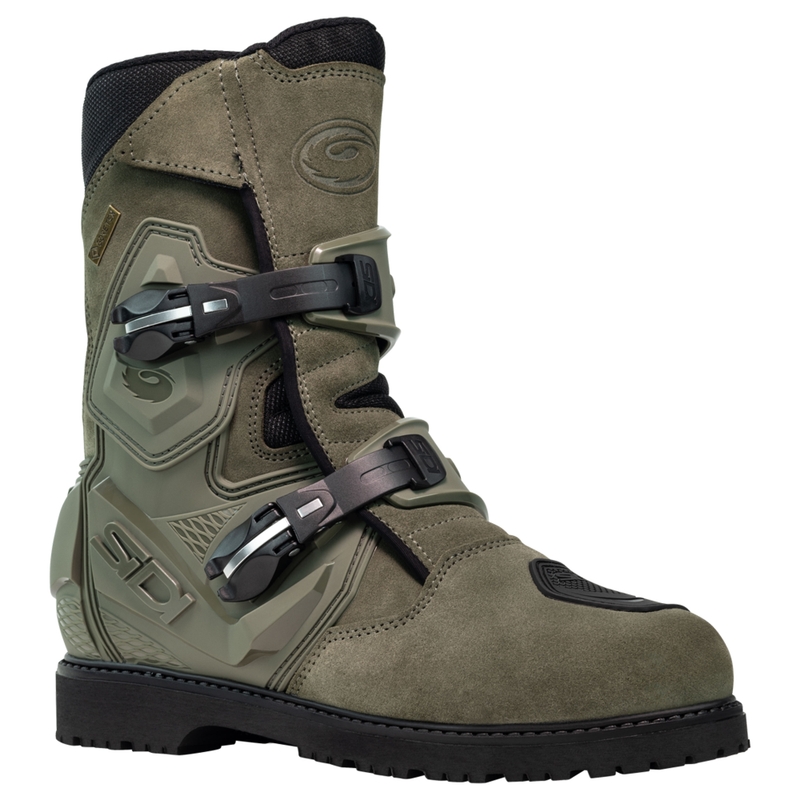 Bottes moto SiDi Adventure Gore-Tex 2 Mid kaki