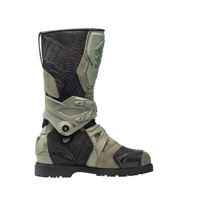 Bottes moto SiDi Adventure Gore-Tex 2 Kaki militaire