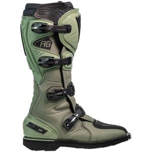 Bottes motocross SiDi Agueda vert-noir