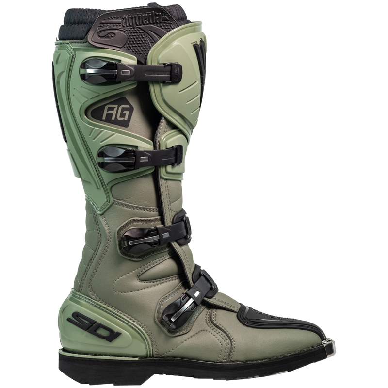Bottes motocross SiDi Agueda vert-noir