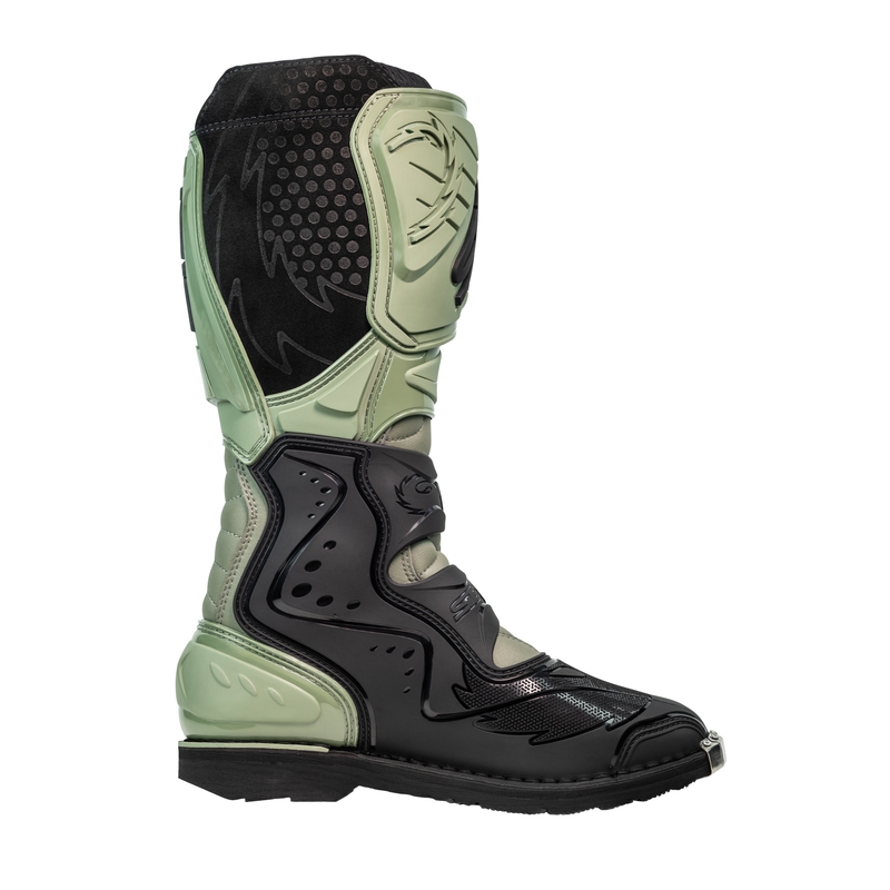Bottes motocross SiDi Agueda vert-noir