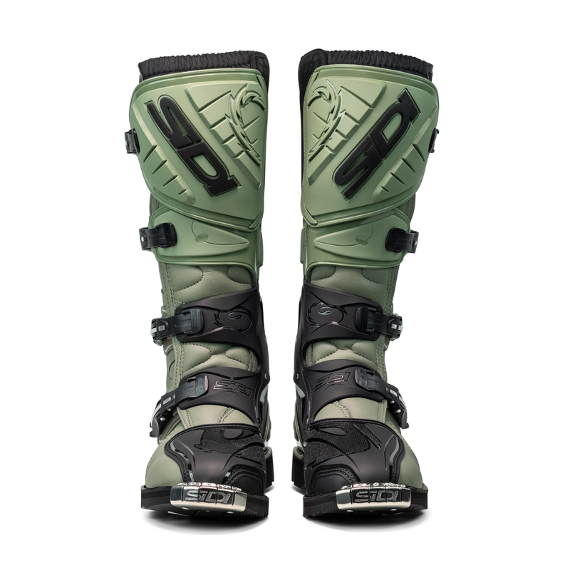 Bottes motocross SiDi Agueda vert-noir