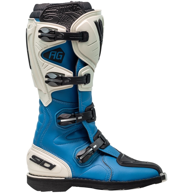 Bottes motocross SiDi Agueda bleu-beige