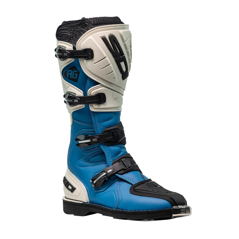Bottes motocross SiDi Agueda bleu-beige