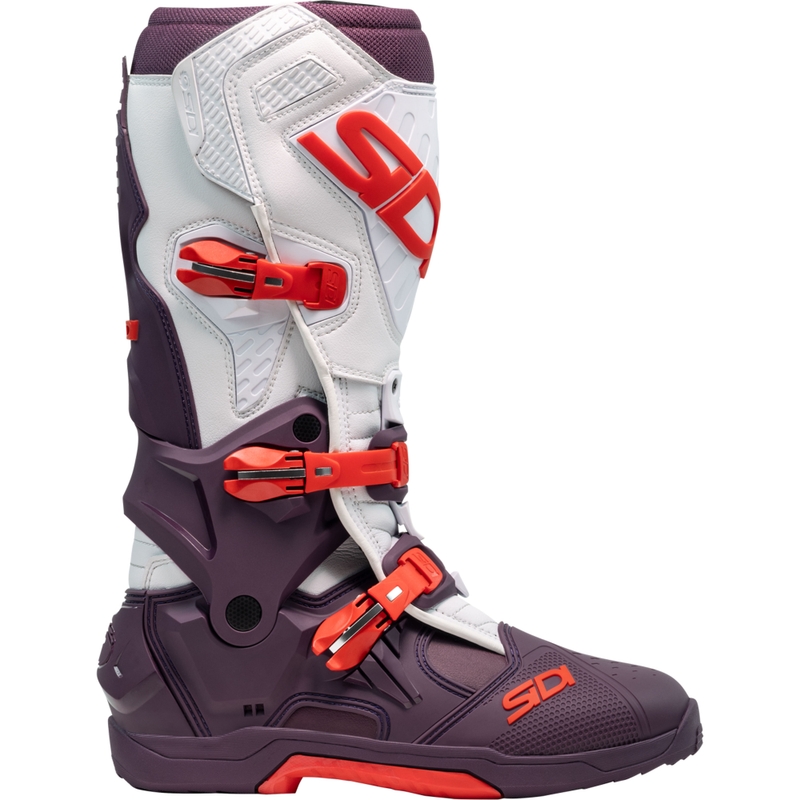 Bottes moto SiDi Crossair vin-blanc