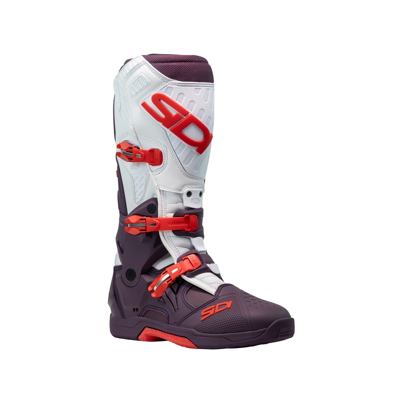 Bottes moto SiDi Crossair vin-blanc
