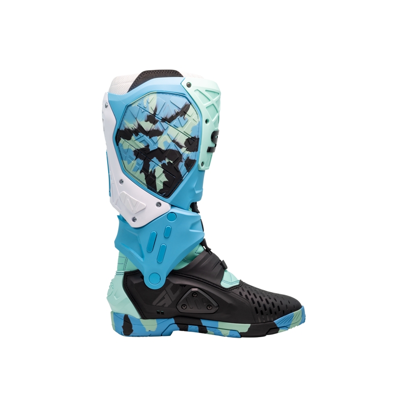 Bottes moto SiDi Crossair X noir-turquoise