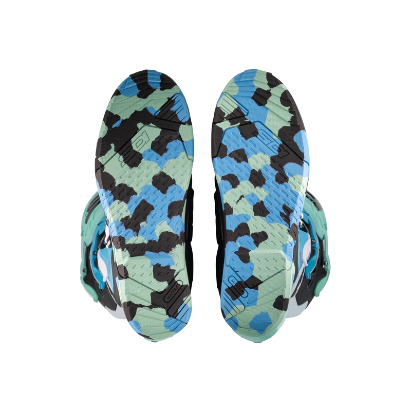 Bottes moto SiDi Crossair X noir-turquoise