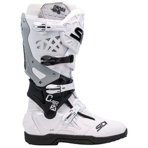 Bottes moto SiDi Crossair X blanc-noir