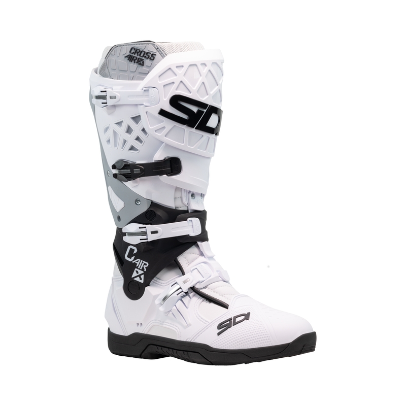Bottes moto SiDi Crossair X blanc-noir