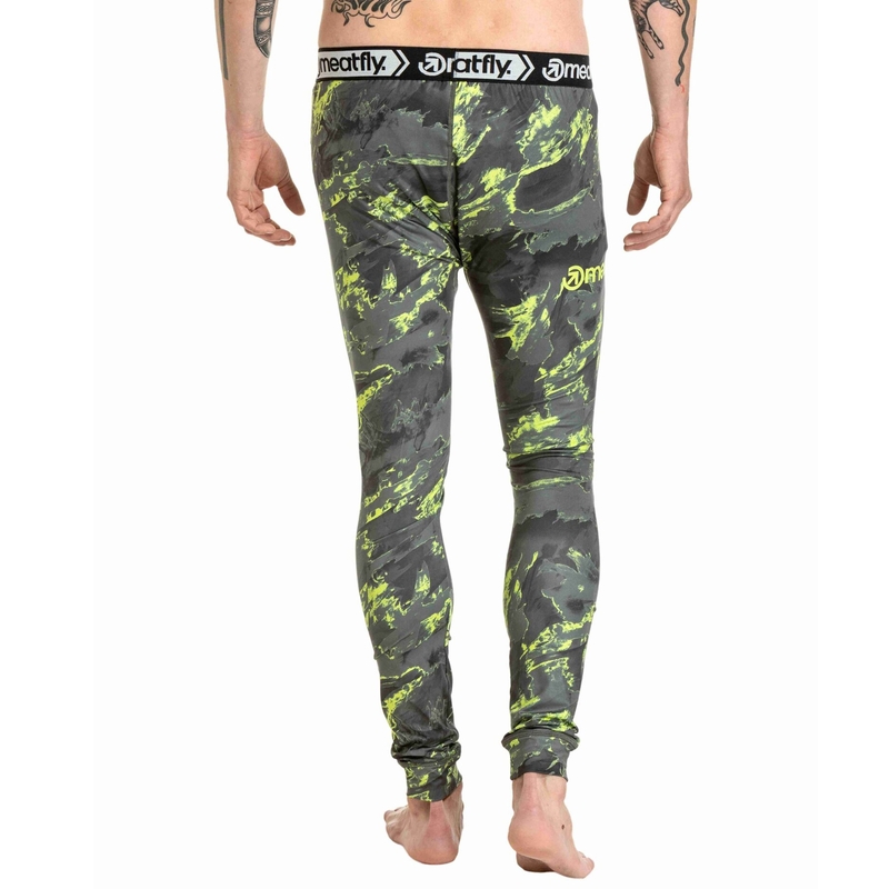 Sous-vêtement thermique Meatfly Sloan gris-vert