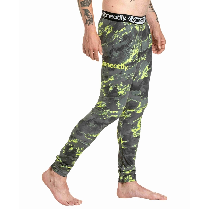 Sous-vêtement thermique Meatfly Sloan gris-vert