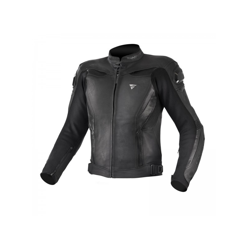 Veste moto noire Shima Chase