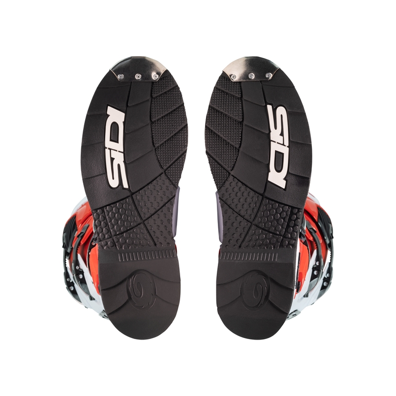 Bottes moto SiDi Crossfire 3 rouge-blanc