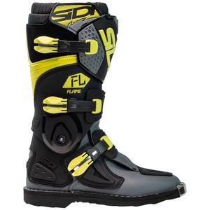 Chaussures motocross enfant SiDi Flame noir-jaune
