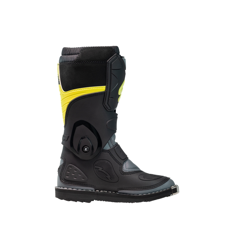 Chaussures motocross enfant SiDi Flame noir-jaune