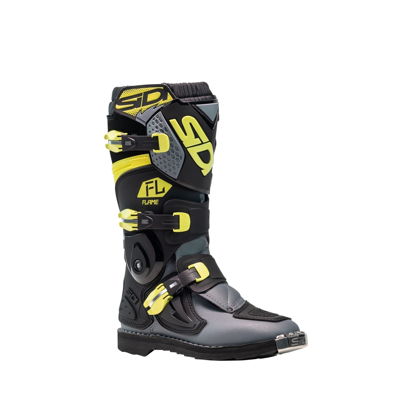 Chaussures motocross enfant SiDi Flame noir-jaune
