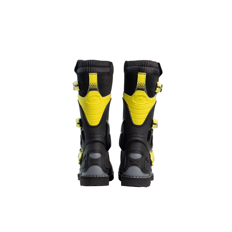 Chaussures motocross enfant SiDi Flame noir-jaune
