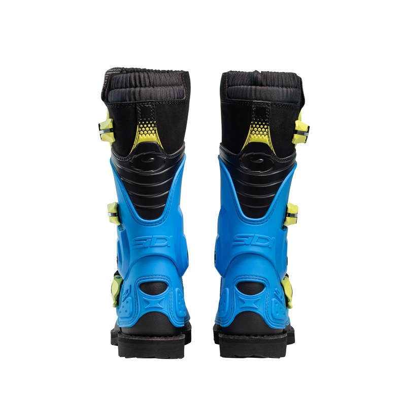 Bottes motocross enfant SiDi Flame bleu-jaune-noir