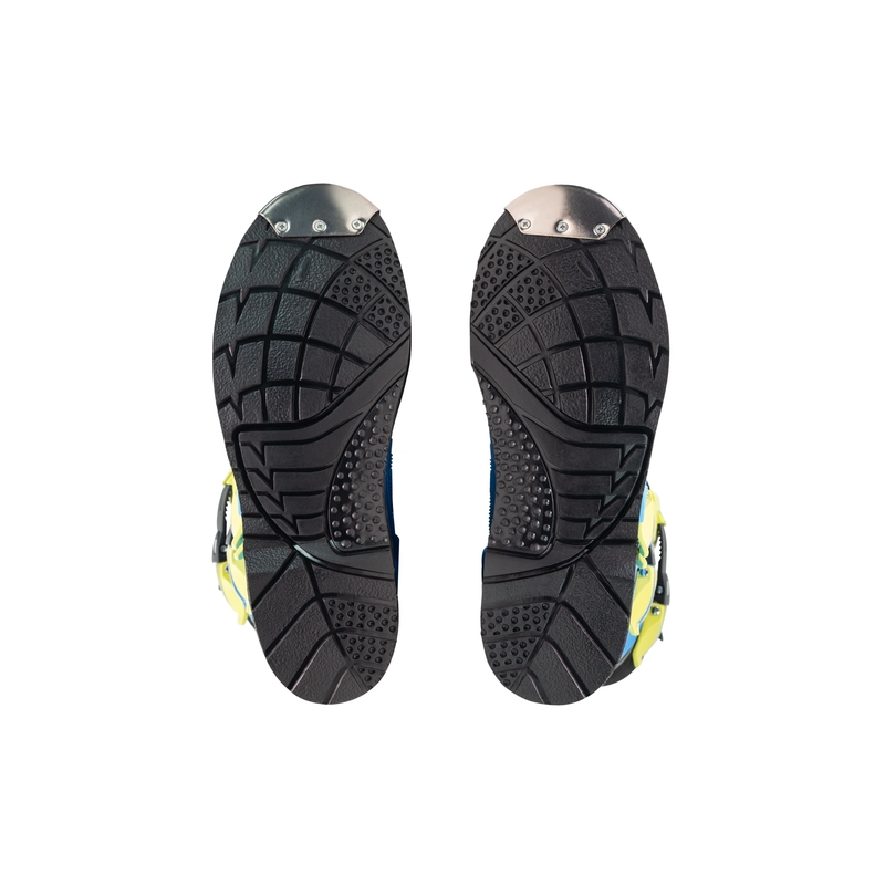 Bottes motocross enfant SiDi Flame bleu-jaune-noir