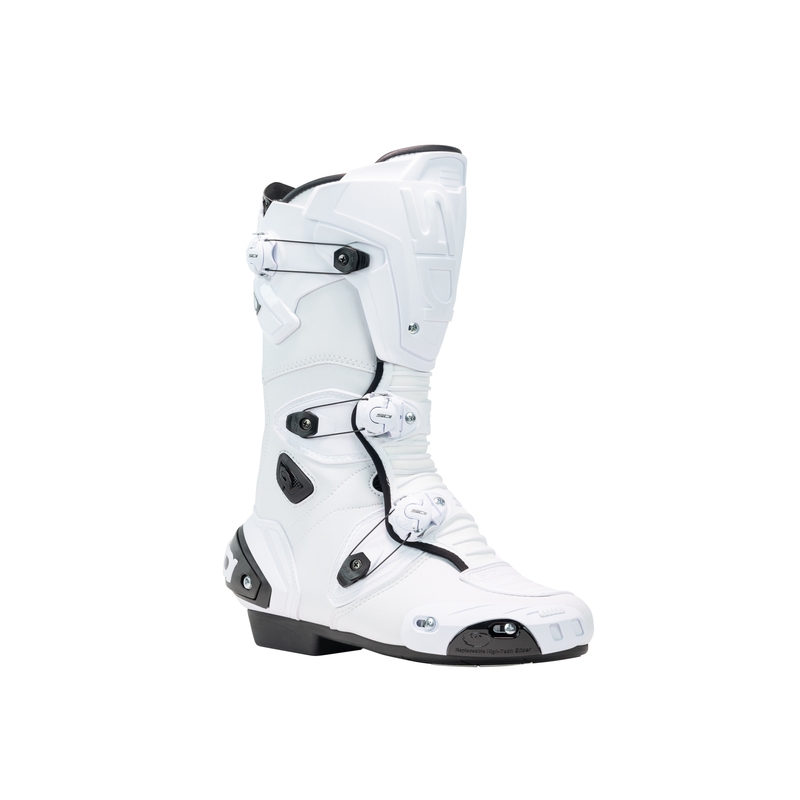 Bottes moto SiDi MAG 1 blanc-blanc
