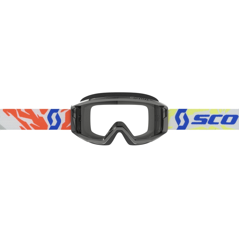 Lunettes de motocross enfant SCOTT Primal Youth noires avec plexiglas transparent soldes