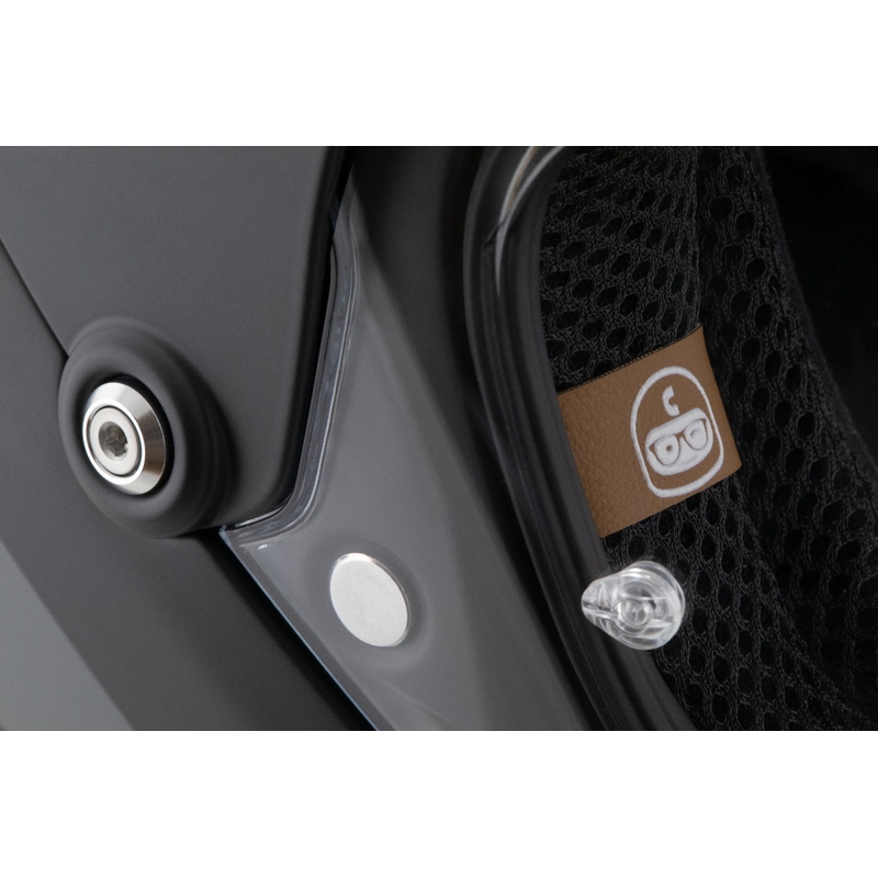 Casque Enduro Cassida FormX FlatOut noir mat-gris foncé