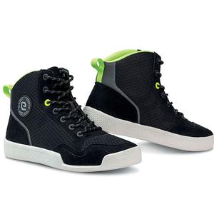Bottes moto Eleveit Force Airtech noir-jaune fluo