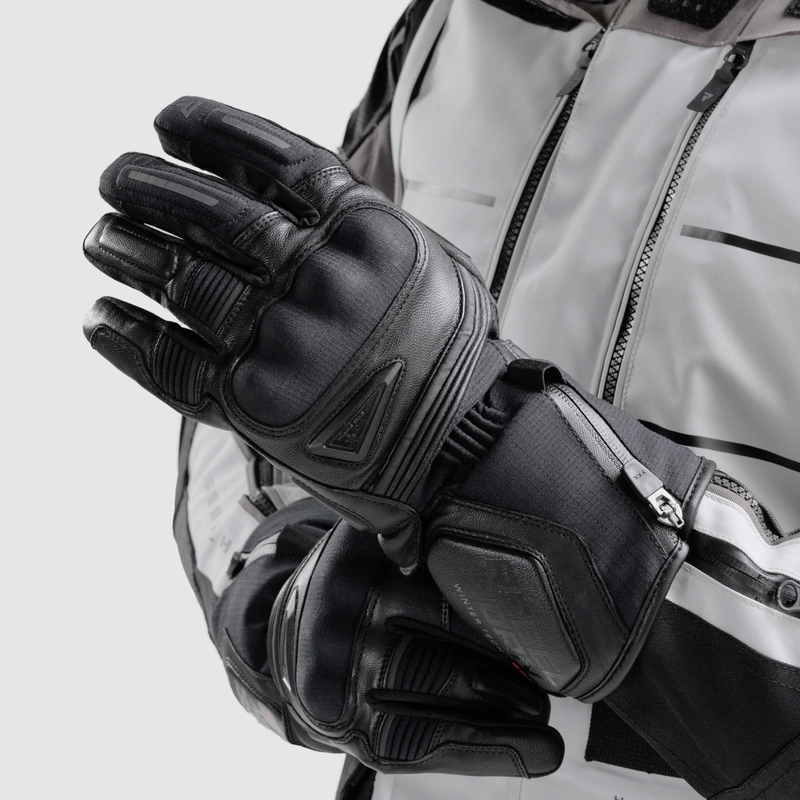 Gants moto Rebelhorn Summit Winter noirs