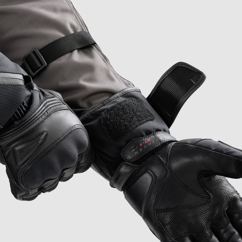 Gants moto Rebelhorn Summit Winter noirs