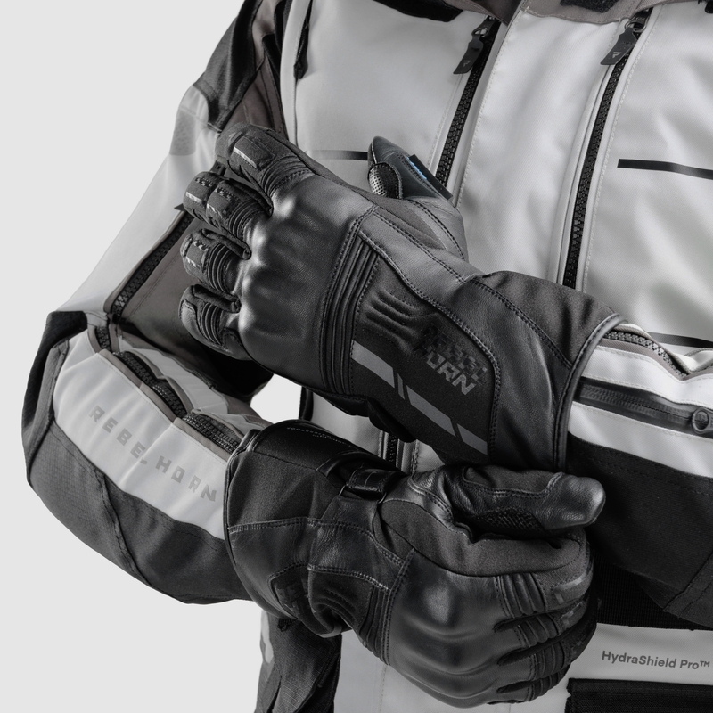 Gants moto Rebelhorn Tracer WP noirs
