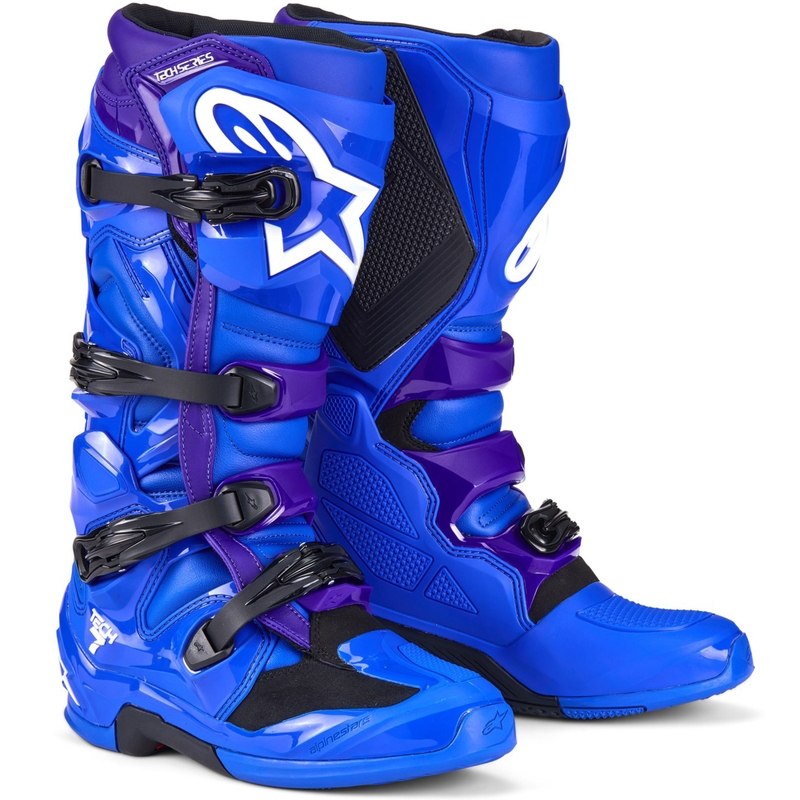 Bottes motocross Alpinestars TECH 7 bleu