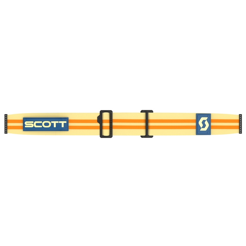 Lunettes motocross SCOTT 89X Era beige avec plexiglas orange
