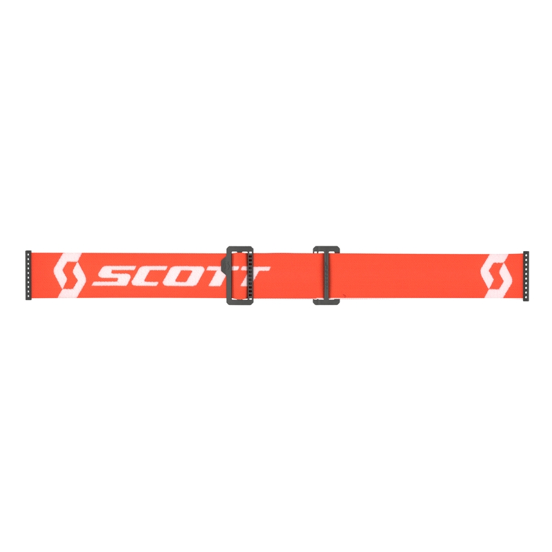 Lunettes motocross SCOTT Primal Clear orange-blanc avec plexiglas transparent