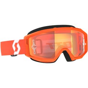 Lunettes cross SCOTT Primal CH orange-blanc avec plexiglas chrome orange