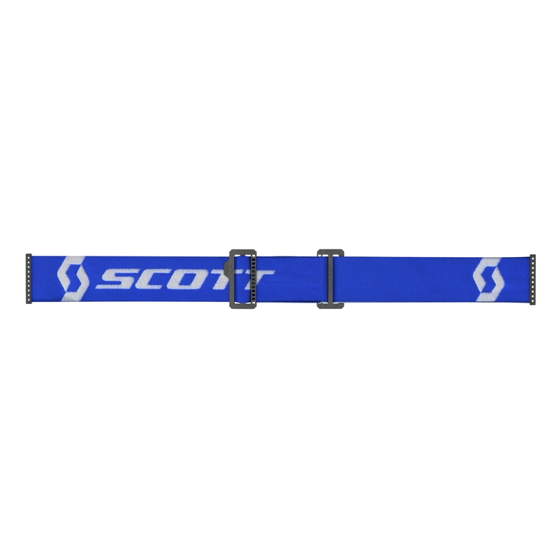 Lunettes cross SCOTT Primal CH bleu-blanc avec plexiglas bleu chrome