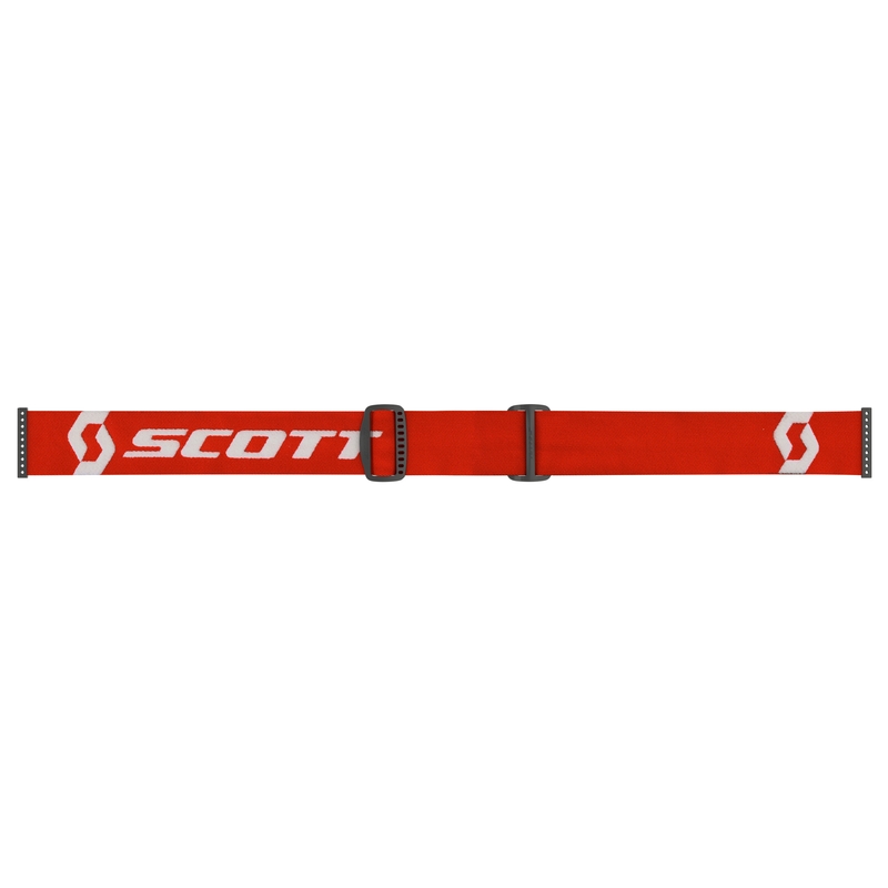 Lunettes cross SCOTT Primal CH rouge-blanc avec plexiglas chrome orange