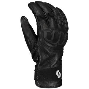 Gants moto en cuir SCOTT SPORT ADV noirs