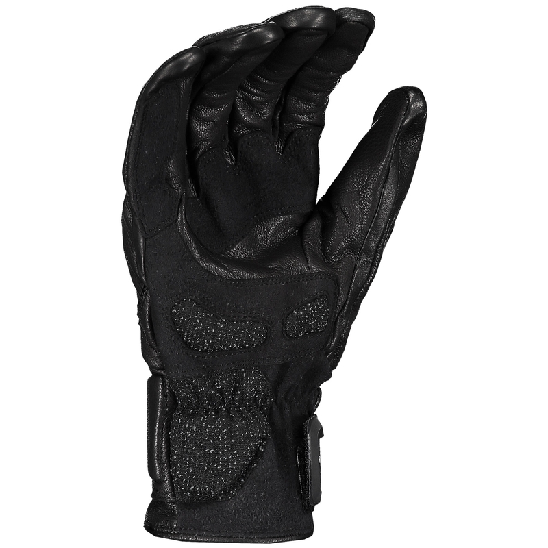 Gants moto en cuir SCOTT SPORT ADV noirs