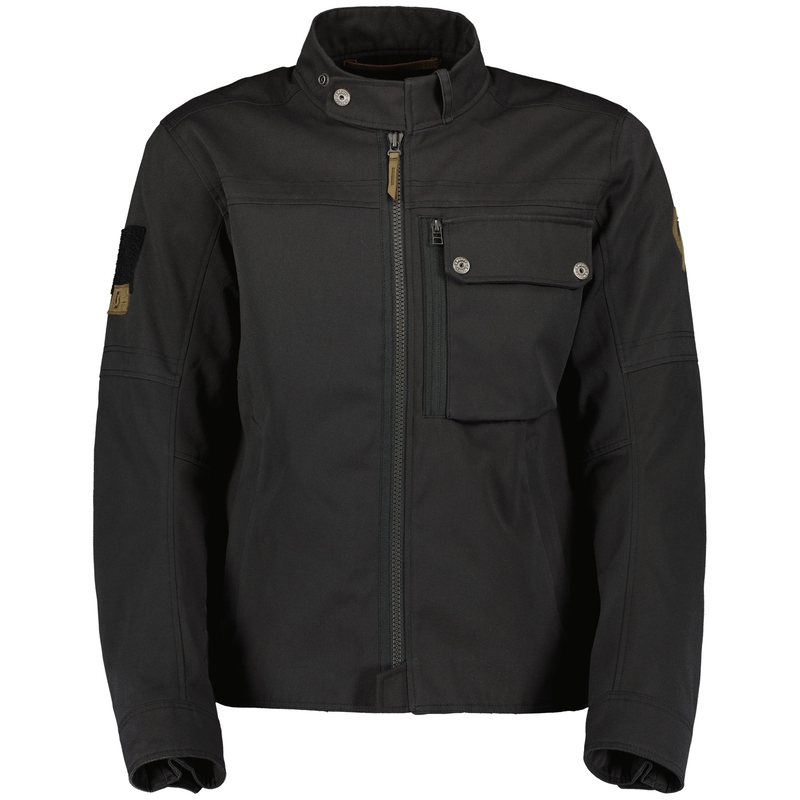 Blouson moto SCOTT JACKET VINTAGE noir