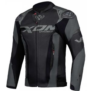Blouson moto en cuir IXON Vortex 3 noir