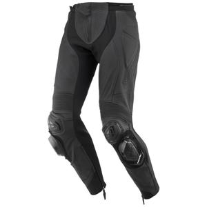 Pantalon moto en cuir IXON Vortex 3 noir-noir
