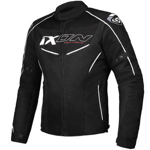 Blouson moto IXON Flicker noir-blanc