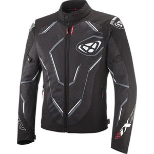 Blouson moto IXON Demoniak noir-blanc
