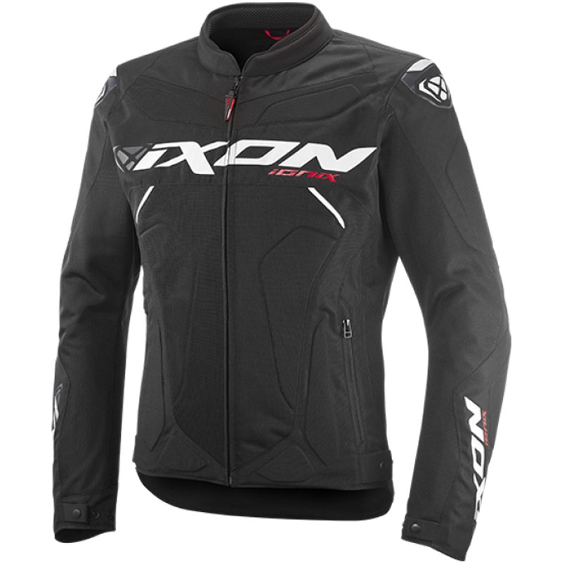Blouson moto IXON Ionix noir-blanc
